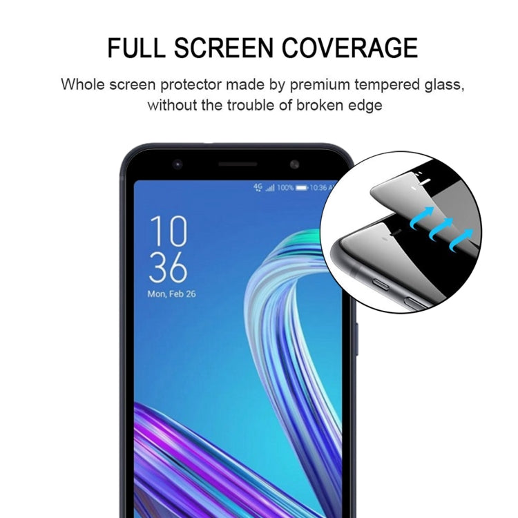 For Asus Zenfone Max M1 ZB556KL 25 PCS Full Glue Full Cover Screen Protector Tempered Glass Film