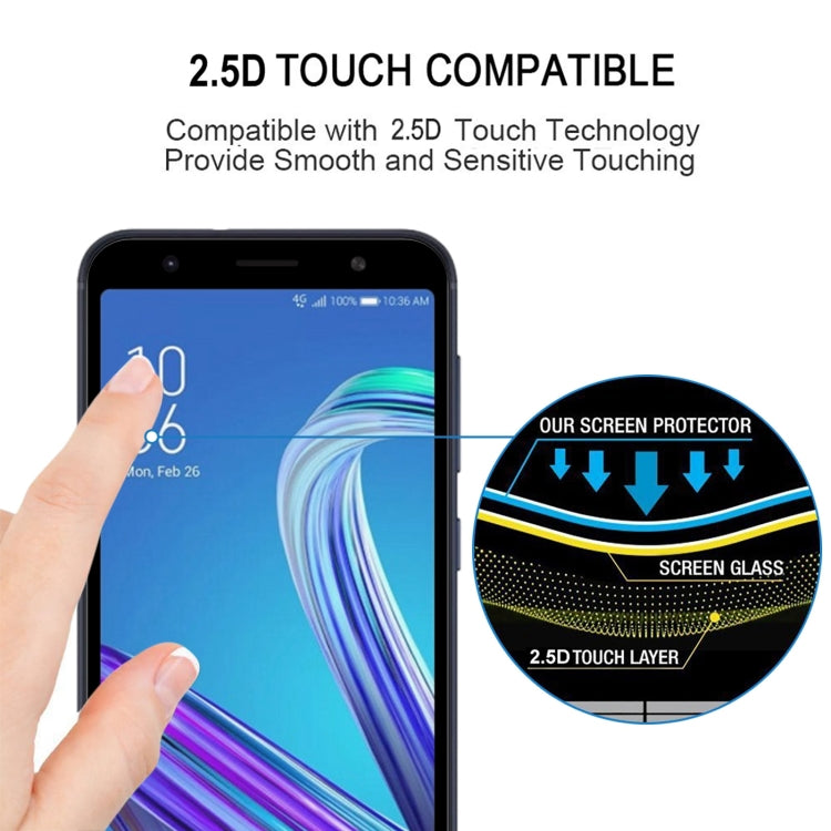 For Asus Zenfone Max M1 ZB556KL 25 PCS Full Glue Full Cover Screen Protector Tempered Glass Film