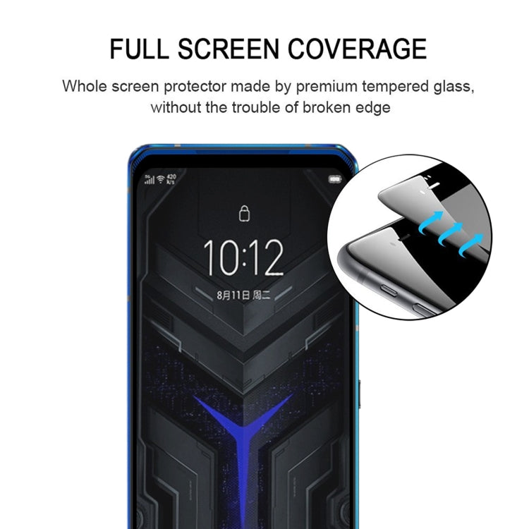 For Lenovo Legion Pro 25 PCS Full Glue Full Cover Screen Protector Tempered Glass Film