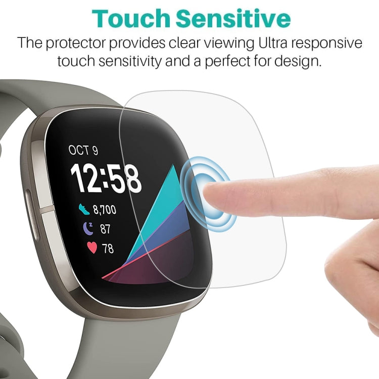 For Fitbit Sense 50 PCS Soft Hydrogel Film Watch Screen Protector