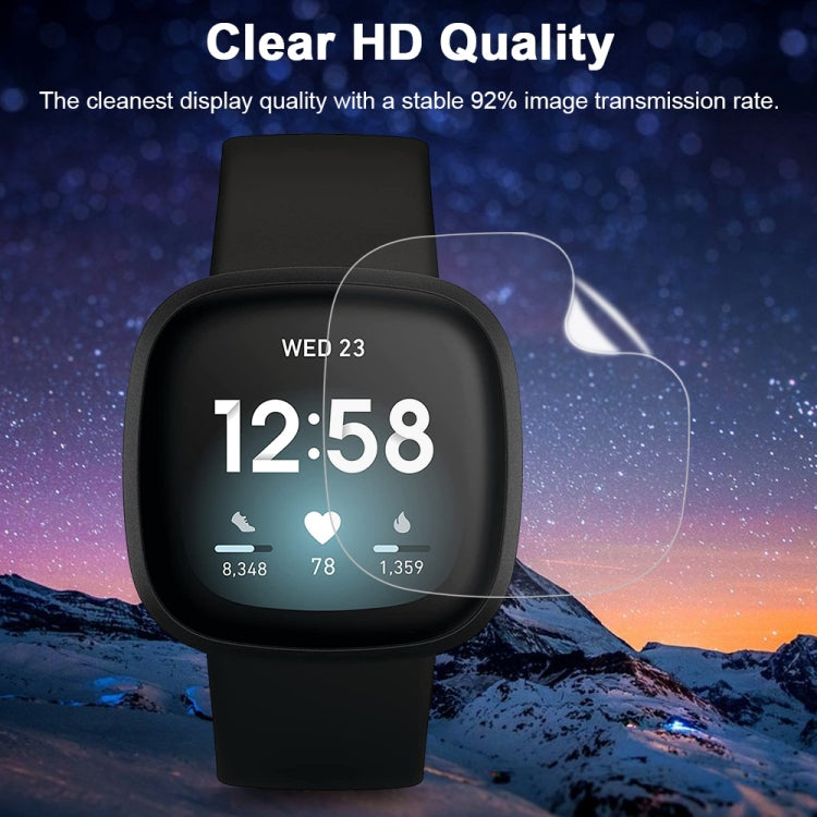 For Fitbit Versa 3 50 PCS Soft Hydrogel Film Watch Screen Protector