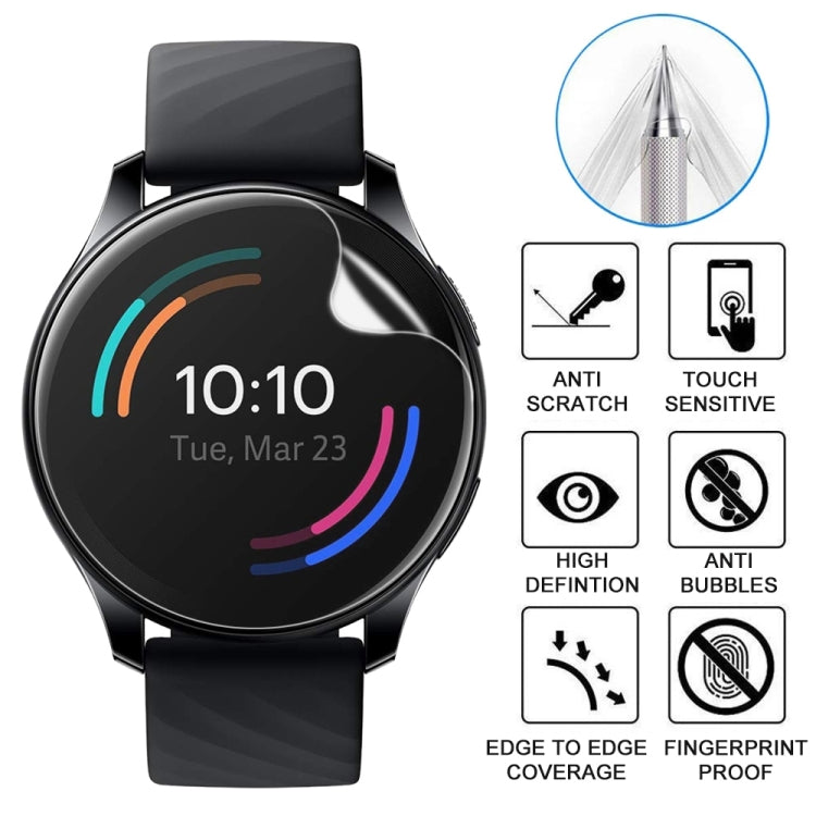 For OnePlus Watch Soft Hydrogel Film Watch Screen Protector