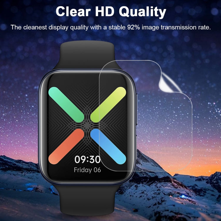 For OPPO Watch 41mm 50 PCS Soft Hydrogel Film Watch Screen Protector