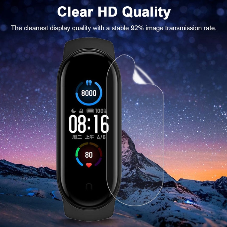 For Xiaomi Mi Band 5 Soft Hydrogel Film Watch Screen Protector