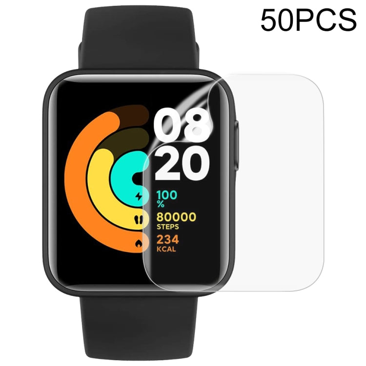 For Xiaomi Redmi Watch 50 PCS Soft Hydrogel Film Watch Screen Protector