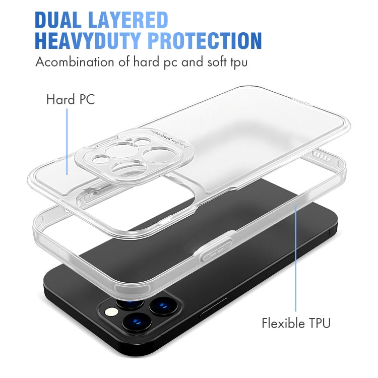 For iPhone 13 mini Camera Cover & Holder Design TPU + PC Phone Case