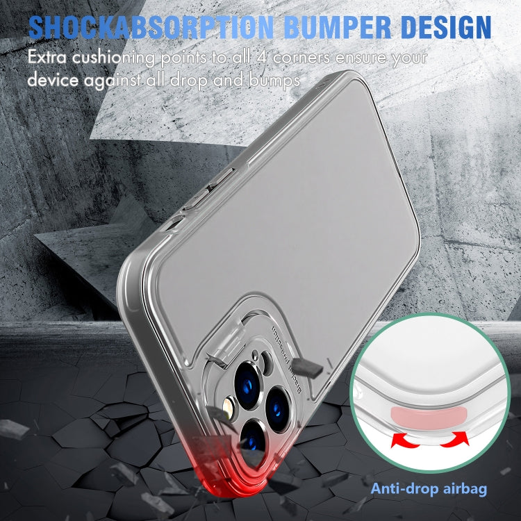 For iPhone 13 Pro Camera Cover & Holder Design TPU + PC Phone Case