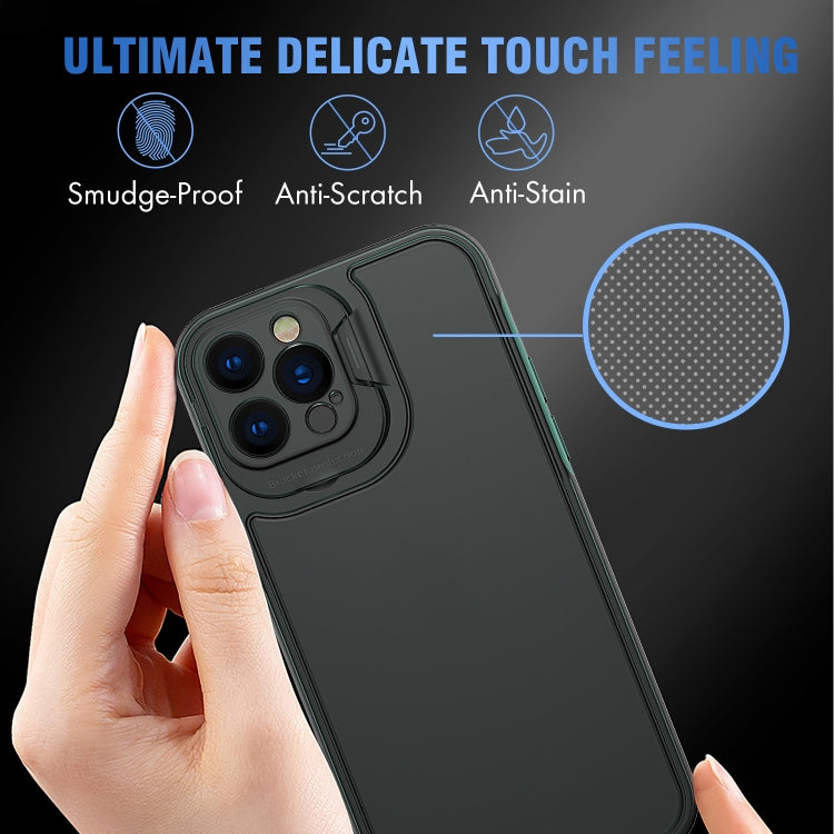 For iPhone 12 mini Camera Cover & Holder Design TPU + PC Phone Case