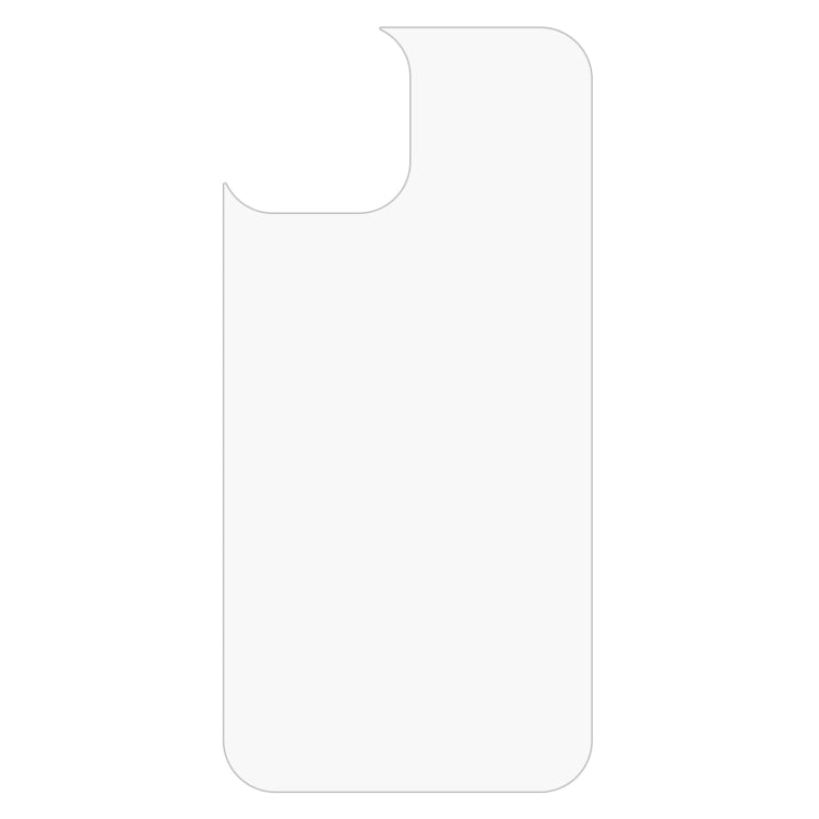 For iPhone 13 mini 0.26mm 9H 2.5D Tempered Glass Back Film