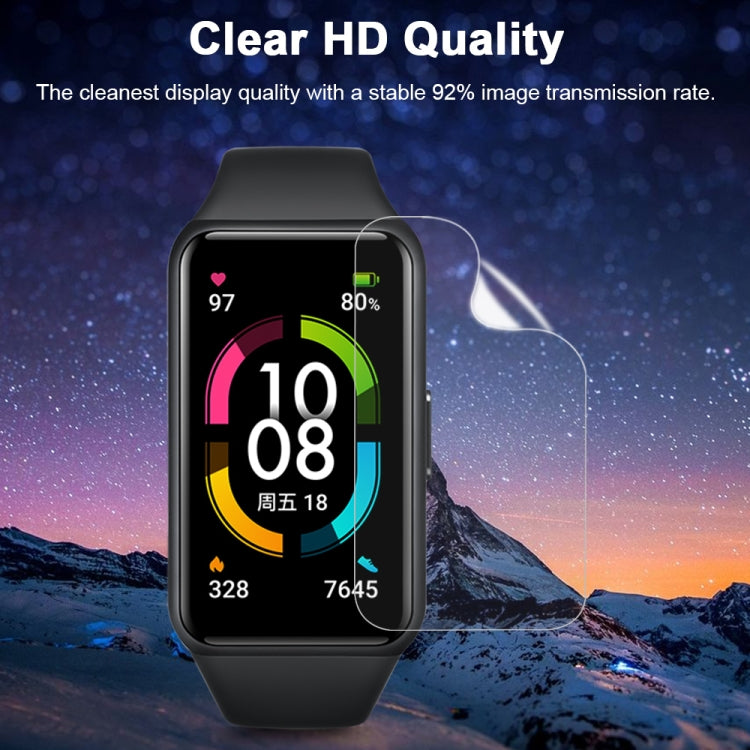 For Honor Band 6 Soft Hydrogel Film Watch Screen Protector
