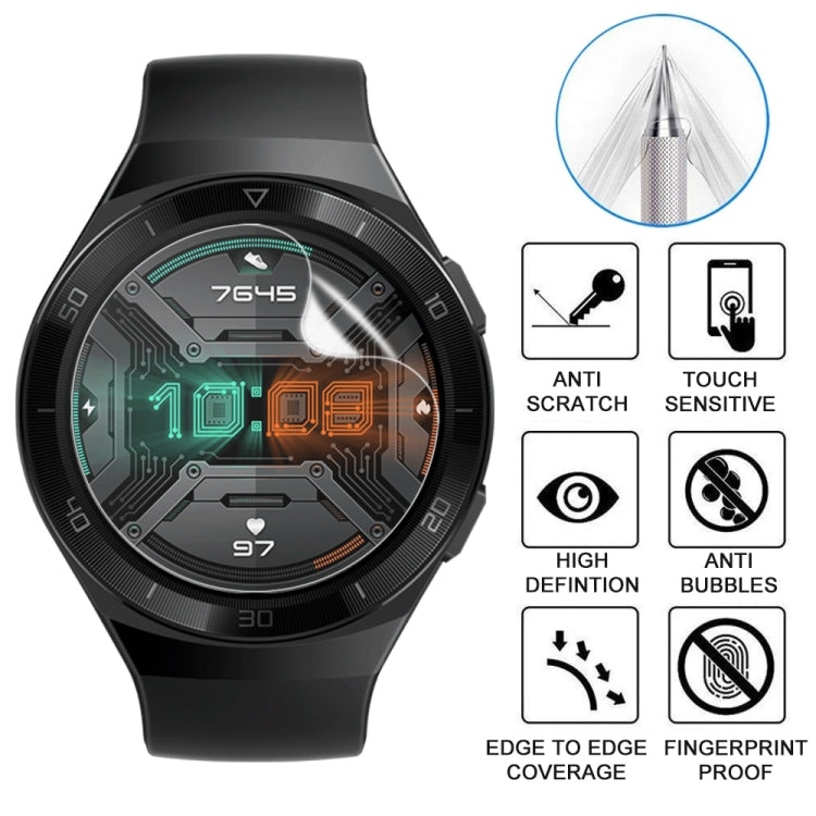 For Huawei Watch GT 2e 50 PCS Soft Hydrogel Film Watch Screen Protector