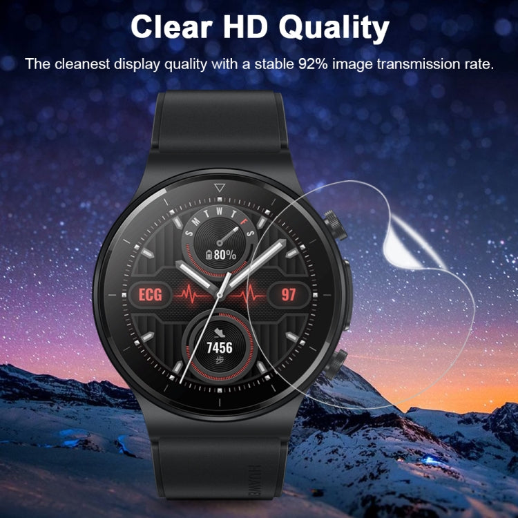 For Huawei Watch GT 2 Pro 50 PCS Soft Hydrogel Film Watch Screen Protector
