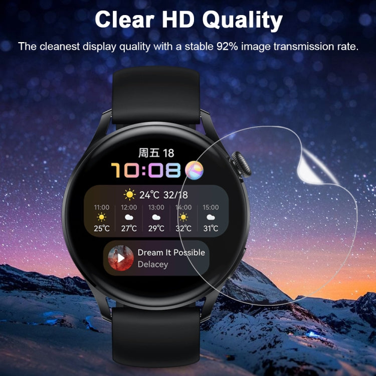 For Huawei Watch 3 50 PCS Soft Hydrogel Film Watch Screen Protector