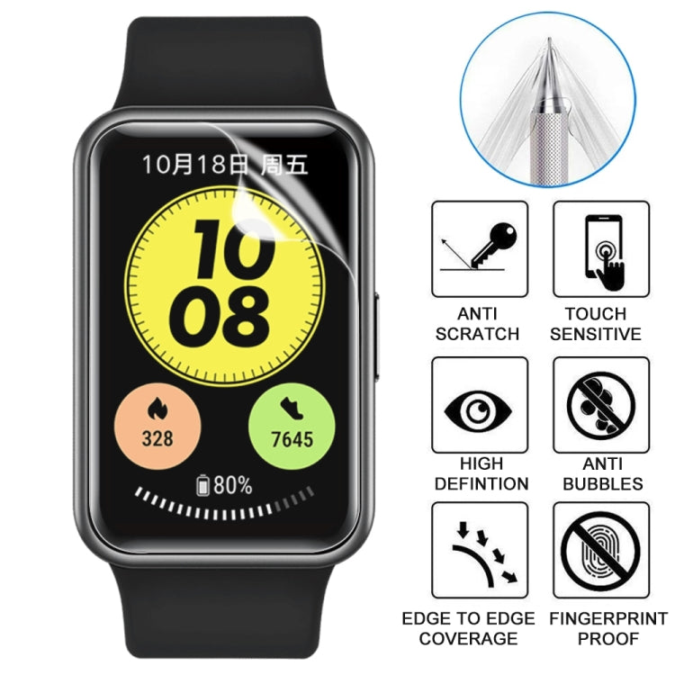 For Huawei Watch GT / Fit / Fit 2 50 PCS Soft Hydrogel Film Watch Screen Protector