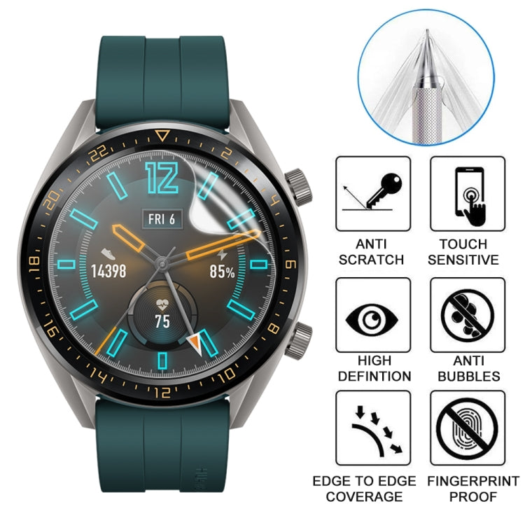 For Huawei Watch GT Active 50 PCS Soft Hydrogel Film Watch Screen Protector