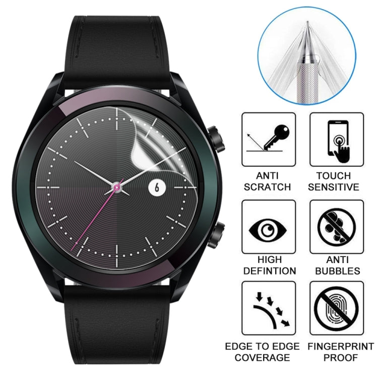 For Huawei Watch GT Elegant 50 PCS Soft Hydrogel Film Watch Screen Protector