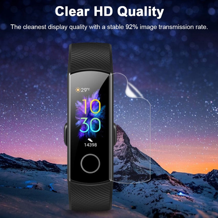 For Honor Band 5 50 PCS Soft Hydrogel Film Watch Screen Protector