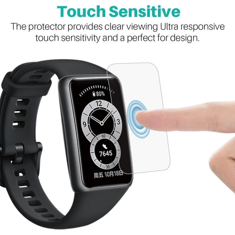 For Huawei Band 6 50 PCS Soft Hydrogel Film Watch Screen Protector