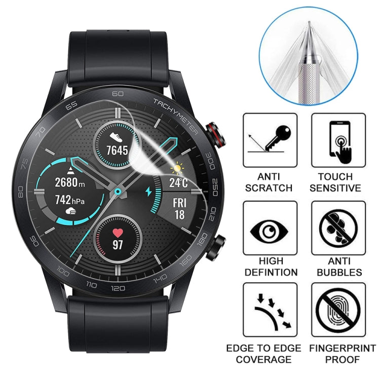 For Honor Magic Watch 46mm 50 PCS Soft Hydrogel Film Watch Screen Protector