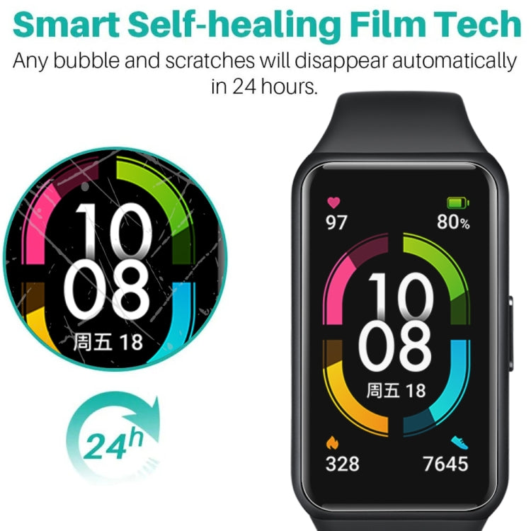 For Honor Band 6 50 PCS Soft Hydrogel Film Watch Screen Protector