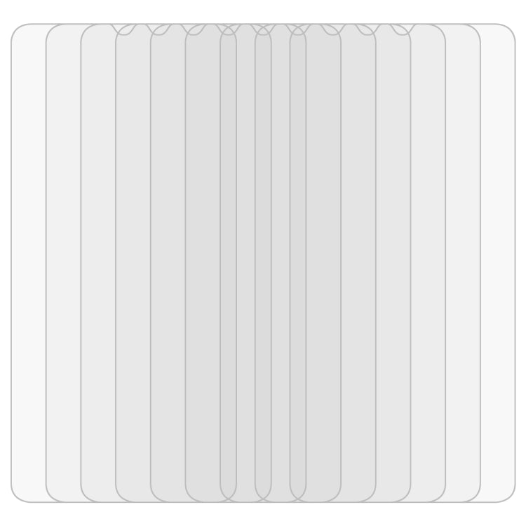 For Honor X30 Max 10 PCS 0.26mm 9H 2.5D Tempered Glass Film