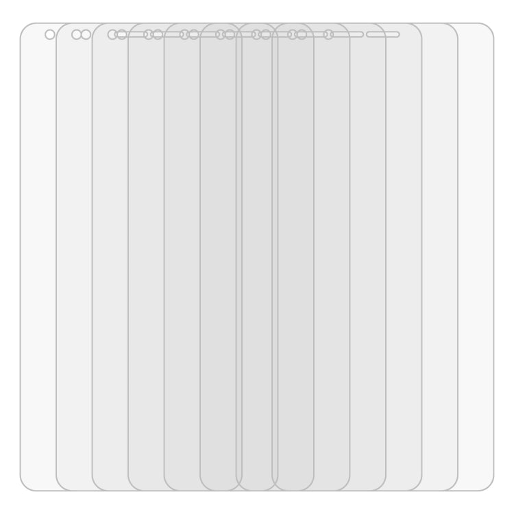 For Nokia C1 2nd Edition 50 PCS 0.26mm 9H 2.5D Tempered Glass Film