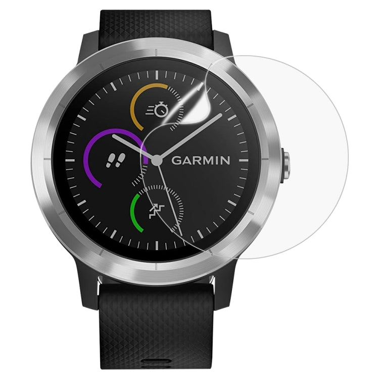 For Garmin Vivoactive 3 Soft Hydrogel Film Watch Screen Protector