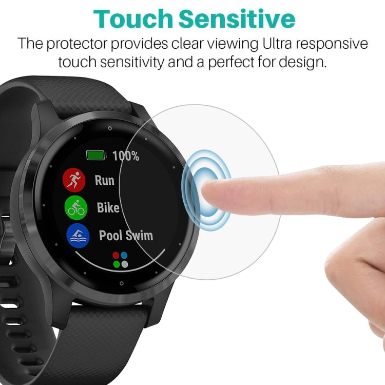 For Garmin Vivoactive 4 Soft Hydrogel Film Watch Screen Protector