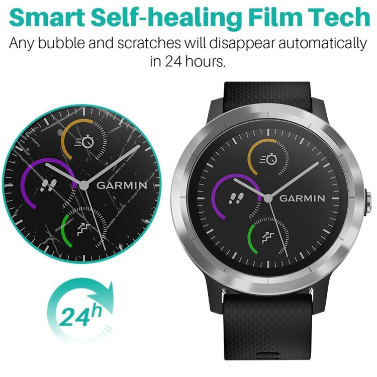 For Garmin Vivoactive 3 50 PCS Soft Hydrogel Film Watch Screen Protector