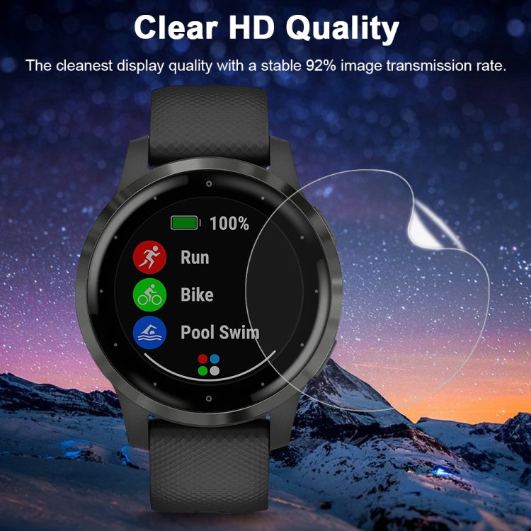 For Garmin Vivoactive 4S 50 PCS Soft Hydrogel Film Watch Screen Protector