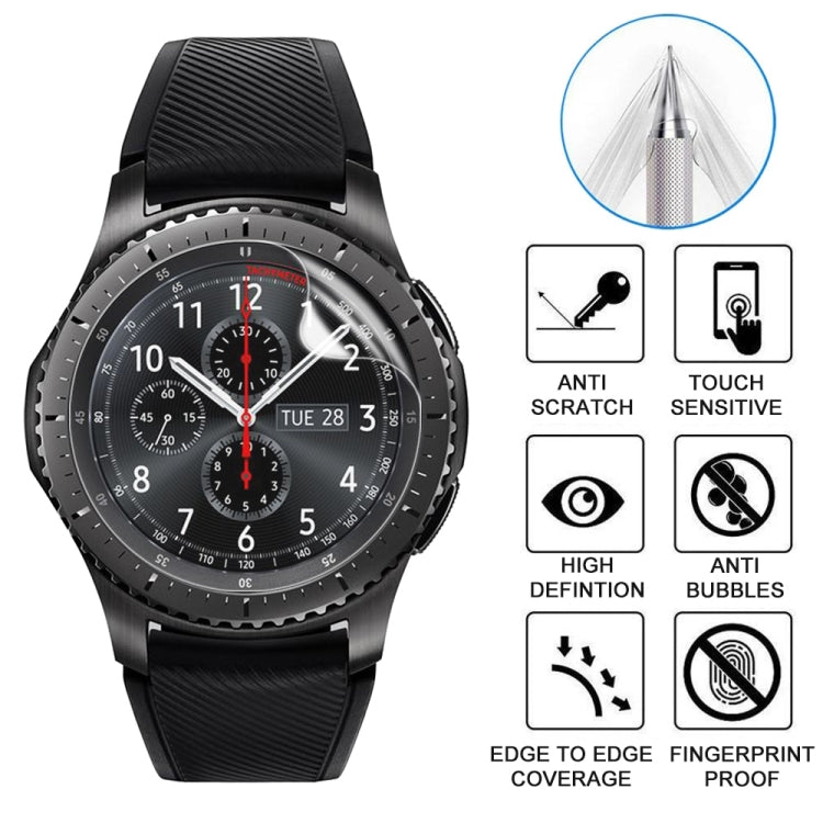 For Samsung Gear S3 46mm Soft Hydrogel Film Watch Screen Protector