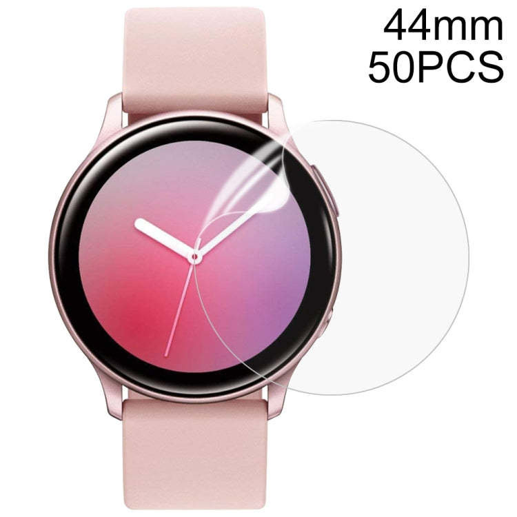 For Samsung Galaxy Watch Active 1 / 2 44mm 50 PCS Soft Hydrogel Film Watch Screen Protector
