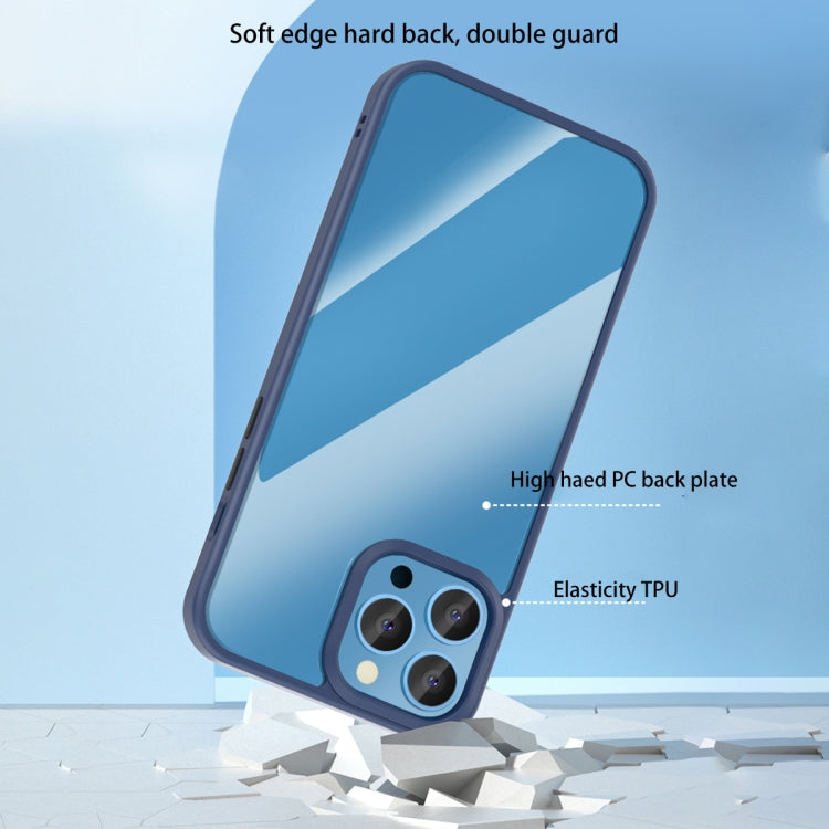 For iPhone 12 Pro Max Clear Back Shockproof Phone Case