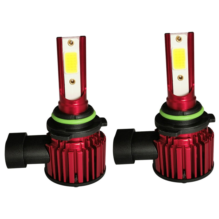 1 Pair F7 9006 DC9-36V / 22W / 2200LM IP67 Car LED COB Lamp Beads Headlight