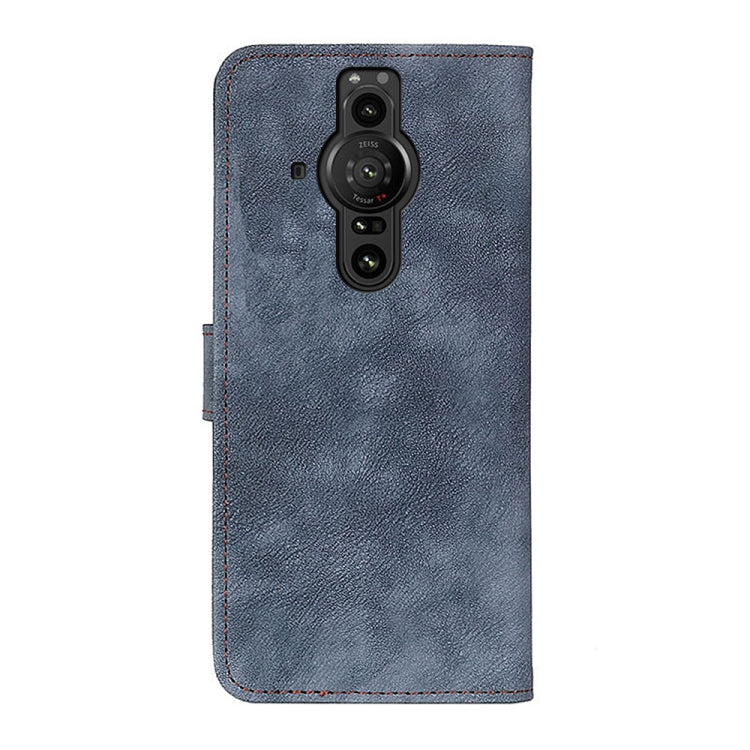 For Sony Xperia Pro-I Antelope Texture Magnetic Buckle Horizontal Flip Leather Phone Case with Card Slots & Wallet & Holder
