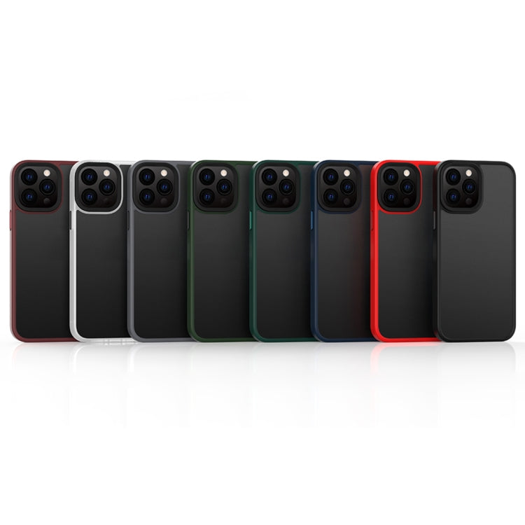 For iPhone 13 Frosted Back Shockproof Phone Case