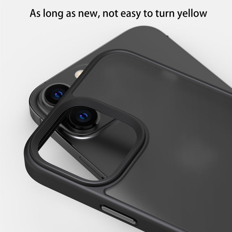 For iPhone 13 Frosted Back Shockproof Phone Case