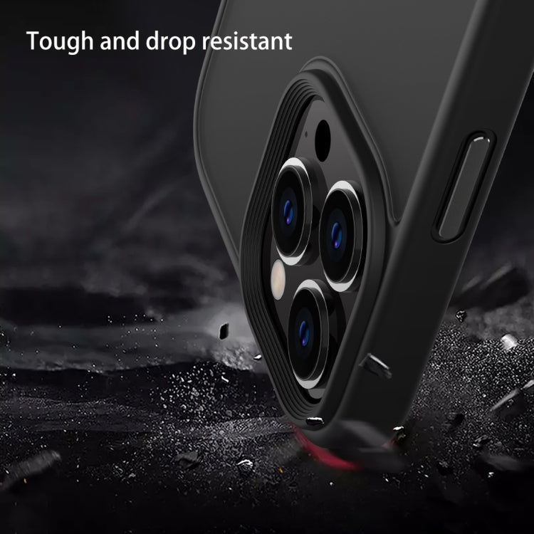 For iPhone 13 Frosted Back Shockproof Phone Case
