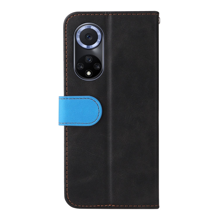 For Huawei nova 9 / Honor 50 5G Business Stitching-Color Horizontal Flip PU Leather Phone Case