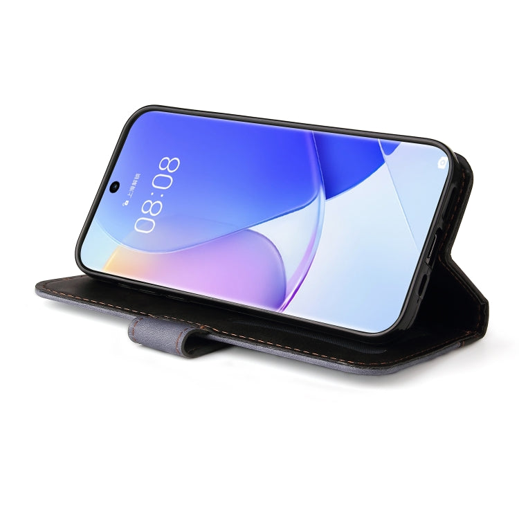 For Huawei nova 9 / Honor 50 5G Business Stitching-Color Horizontal Flip PU Leather Phone Case