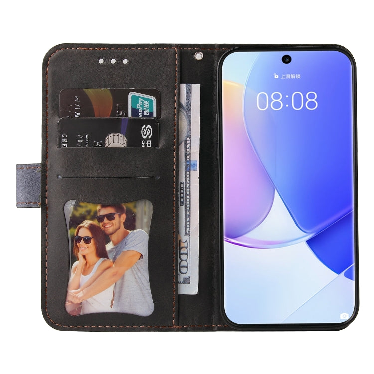 For Huawei nova 9 / Honor 50 5G Business Stitching-Color Horizontal Flip PU Leather Phone Case