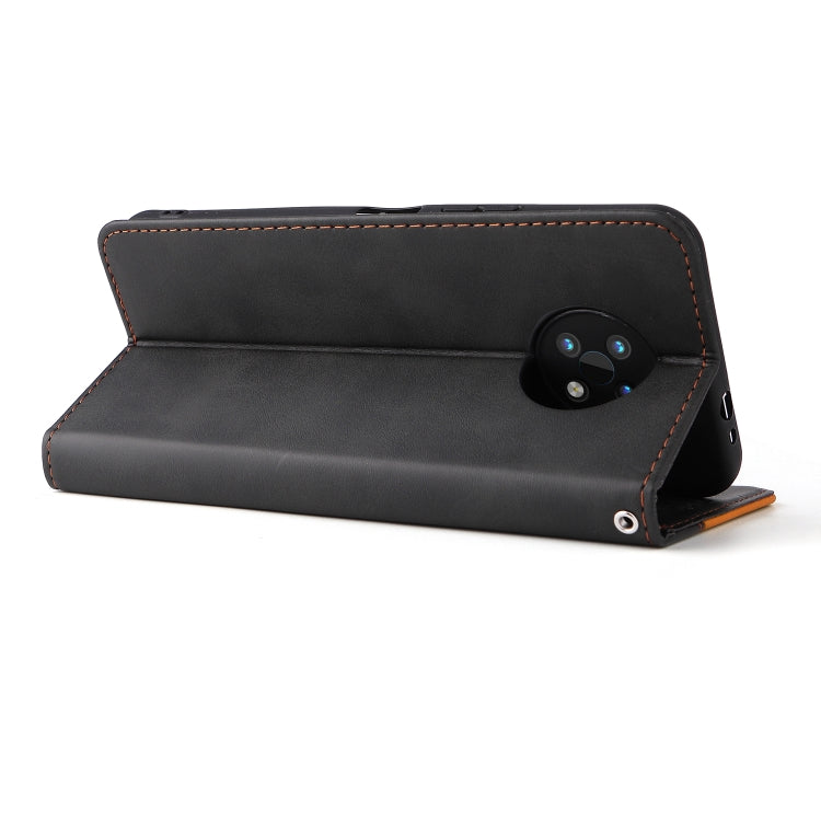 For Nokia G50 Business Stitching-Color Horizontal Flip PU Leather Phone Case