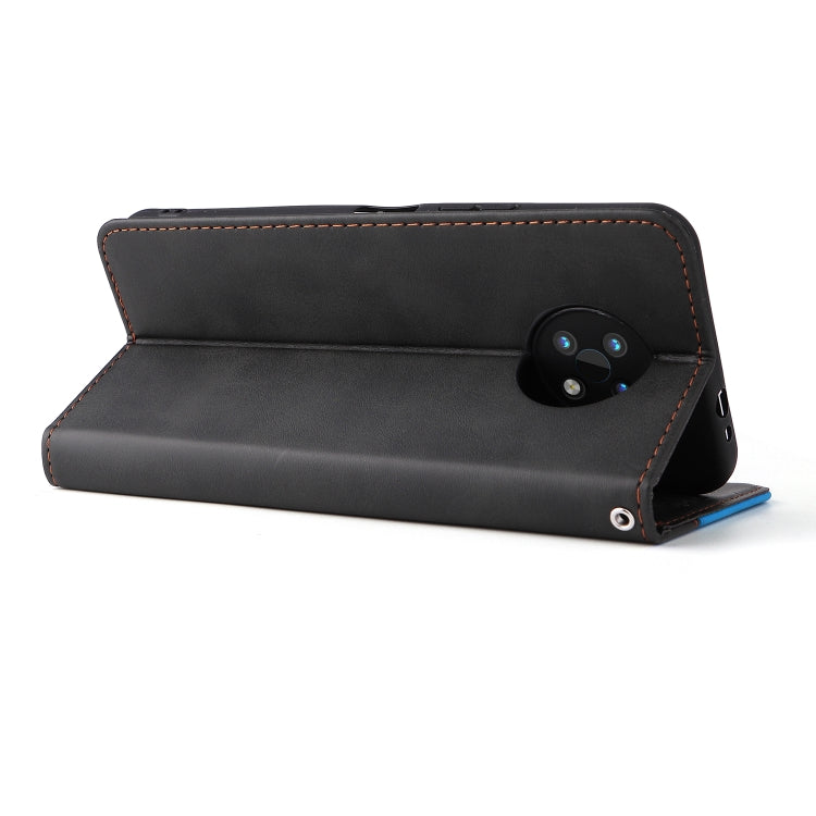 For Nokia G50 Business Stitching-Color Horizontal Flip PU Leather Phone Case