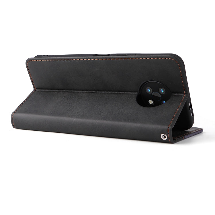For Nokia G50 Business Stitching-Color Horizontal Flip PU Leather Phone Case