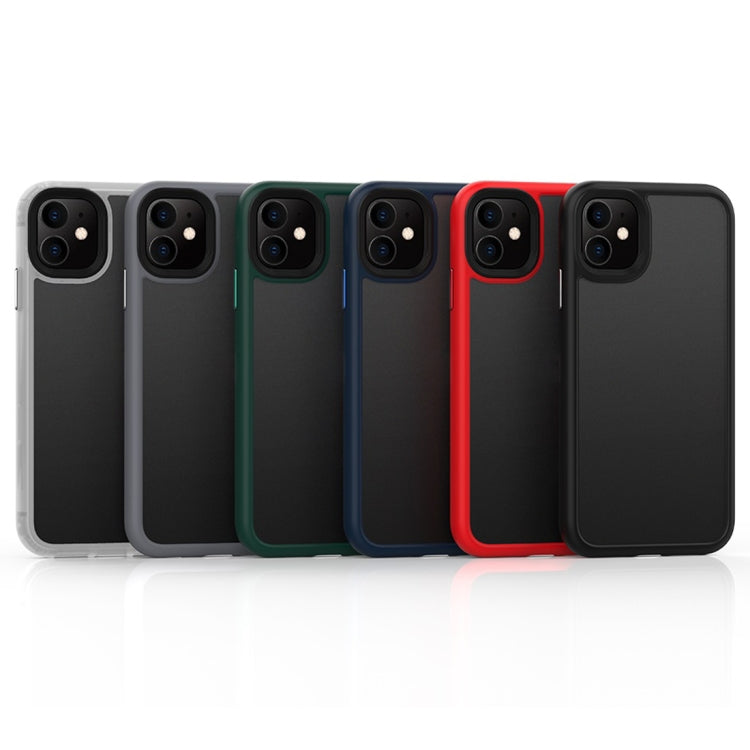 For iPhone 11 Pro Frosted Back Shockproof Phone Case