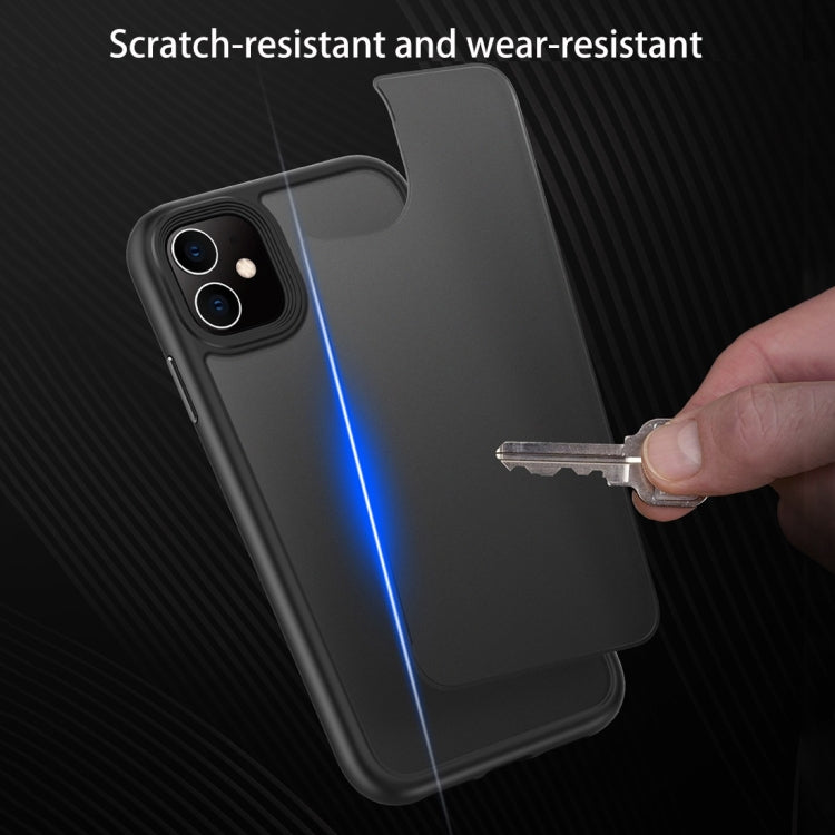 For iPhone 11 Pro Frosted Back Shockproof Phone Case