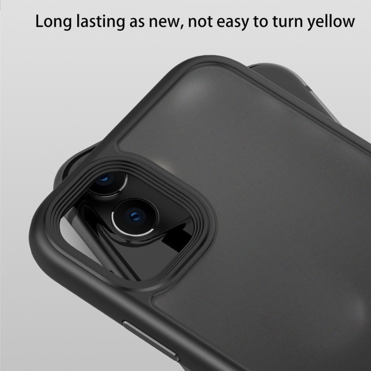For iPhone 11 Pro Frosted Back Shockproof Phone Case
