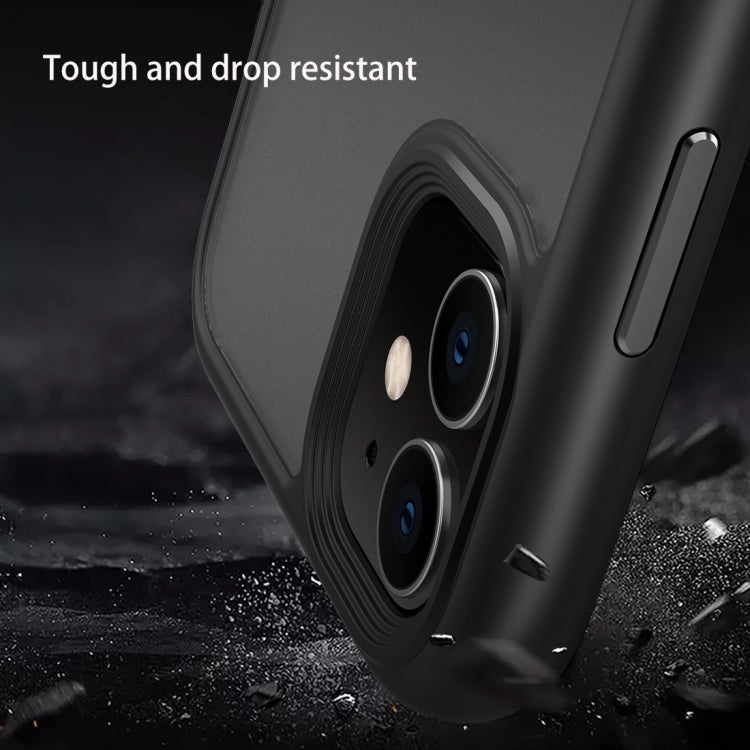 For iPhone 11 Pro Frosted Back Shockproof Phone Case