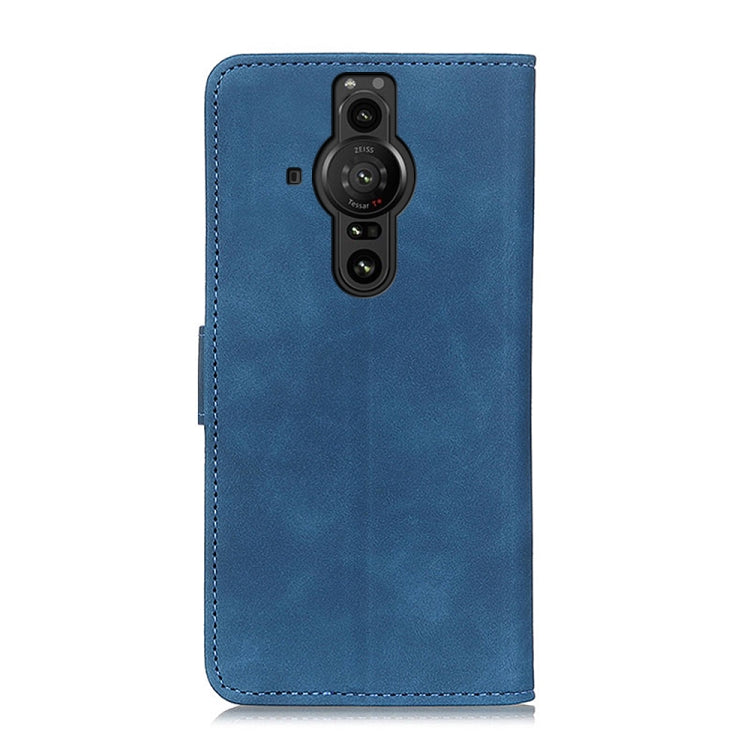 For Sony Xperia Pro-I KHAZNEH Retro Texture Horizontal Flip Leather Phone Case