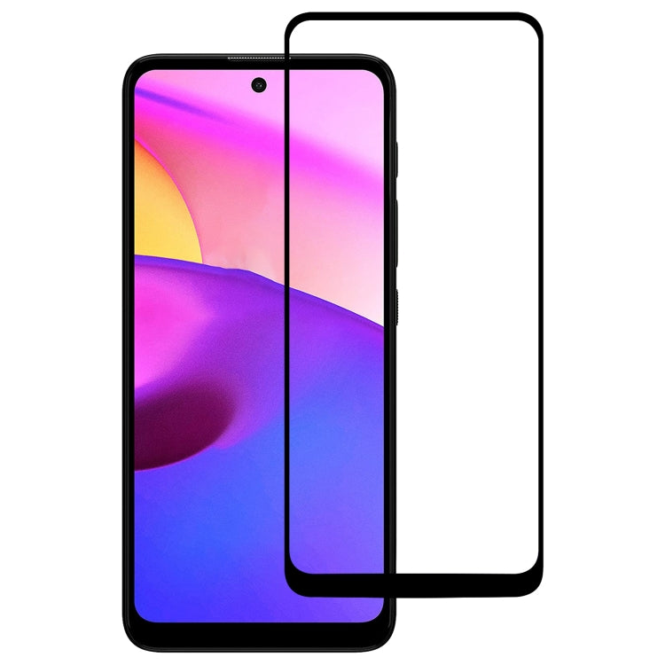 Full Glue Cover Screen Protector Tempered Glass Film For Motorola Moto E40